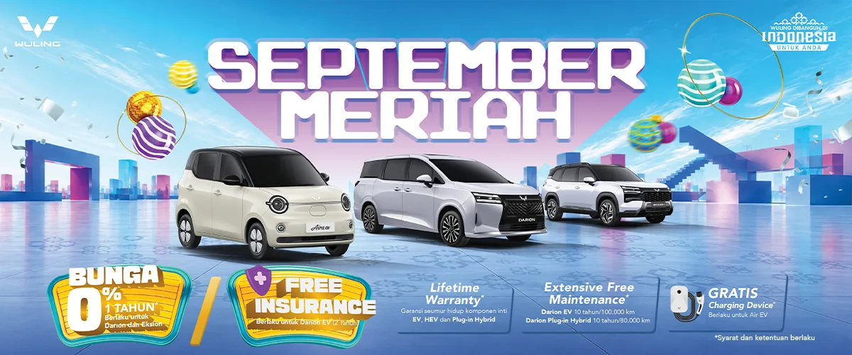 Jadikan September Makin Meriah Bersama Wuling